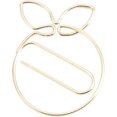 thumbnail image 2 of Yazoeia 100 Pcs Gold Paper Clips, Small Paper Clips, Cute Shaped Mini Paperclips, Stainless Steel Multifunction Metal Paper Clips with Storage Box for Office School Home Desk Organizers, 2 of 9