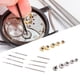 thumbnail image 3 of Mini tornillo de reloj juego de barra de resorte de de reloj de acero inoxidable accesorios para herramientas de reparación de relojes accesorios de repuesto de piezas ANGGREK Otros, 3 of 8