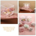 thumbnail image 3 of OULII 3Pcs Transparent Cube Storage For Modern Minimalist Home Decor And Office Use, 3 of 8