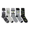 thumbnail image 1 of Pack de 5 pares de calcetines de caña media STAR WARS The Mandalorian para hombre, 1 of 1