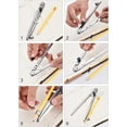 thumbnail image 3 of Jinsinto Large pencil marker compass circle leather scratch compass maker tear-off marker wing divider, 3 of 5