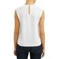 thumbnail image 3 of Women's Keyhole Sleeveless Blouse, 3 of 4