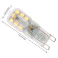 thumbnail image 3 of Toystoory 2 piezas Mini LED maíz ángulo de haz de luz lámpara regulable ahorro de energía cálido blanco frío bombillas de noche hogar sala de estar Iluminación novedosa Tipo 4 Toystoory HA002026-04, 3 of 6