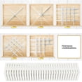 thumbnail image 5 of Juego de 32 separadores de cajones, Jormftte, Plástico, Blanco, 37x7 cm, 5 of 5