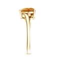 thumbnail image 3 of Rosec Jewels Real Citrine Heart Shaped Engagement Ring - 2 Ct - Citrine Diamond Ring for Women - AAA Grade - with Jewelry Box, 14K Yellow Gold, US 5.00, 3 of 8