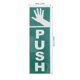 thumbnail image 2 of unbranded 10Ud Pegatinas Push Pull Para Puertas De Transparente Para Comerciales, 2 of 8