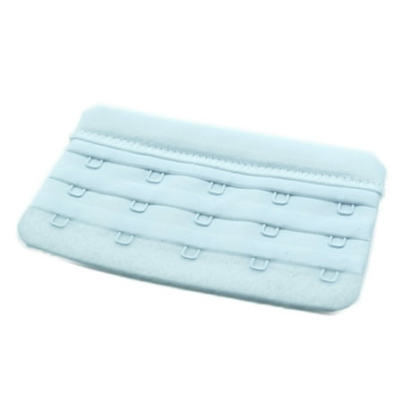 TELOLY 3Pcs Bra Extender Self-Adhesive Bra Extender 2 Hook Liquid Silicone Comfortable Elastic Bra Realistic Look White