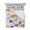White, variant on Quilts Twin Size Bedding Set, Blue Plaid Cat Lightweight Quilted Comforter, Funny Cute Fish Leaves Bubble Soft Reversible Bedspread Coverlet with Pillow Covers for All Season, 68" x 86"