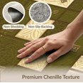 thumbnail image 4 of ODIKA 3'x5' Washable Area Rug Non-Slip, Flatweave, Easy Care Mid Sections Retro Asymmetric Panel Contrasting Earthy Century for Hallway, Laundry Room, 4 of 5