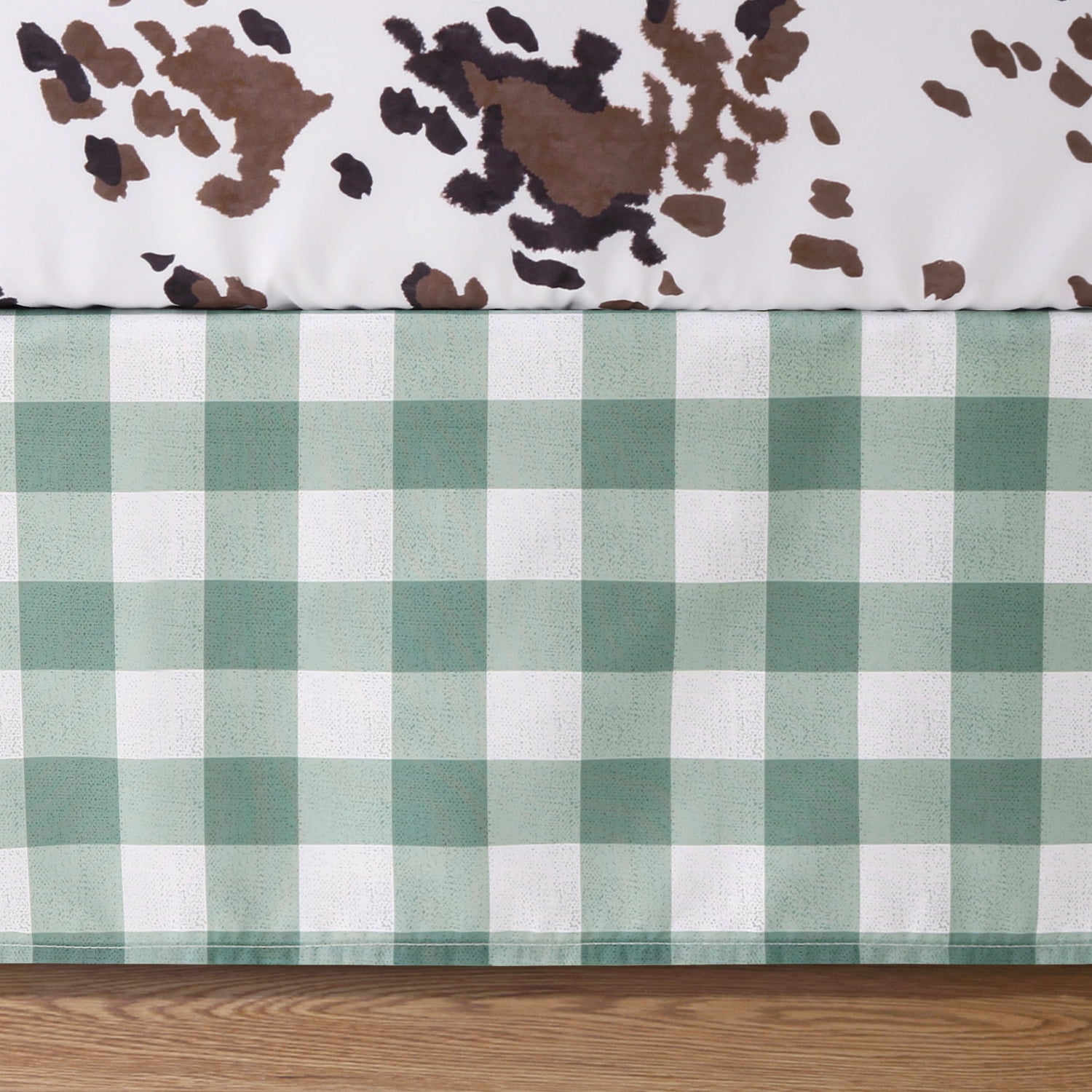 The Peanutshell Nursery Crib Bedding Set for Baby Boys Boho Farm 3 Pieces Walmart
