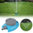 thumbnail image 4 of 360° Rotating Garden Sprinkler - 9 Pattern Adjustable Water Sprayer with Quick Connect, Covers 800 sq ft for Lawn, Plants & Kids Play, Heavy Duty Plastic Construction, 4 of 6
