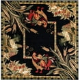 thumbnail image 2 of Rugs.com Pastoral Collection Rug – 8 Ft Square Black Medium Rug Perfect For Living Rooms, Kitchens, Entryways, 2 of 9
