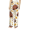thumbnail image 3 of Bingfone Pajamas For Women,Fall Turkey Pajama Pants With Pockets-X-Large, 3 of 9