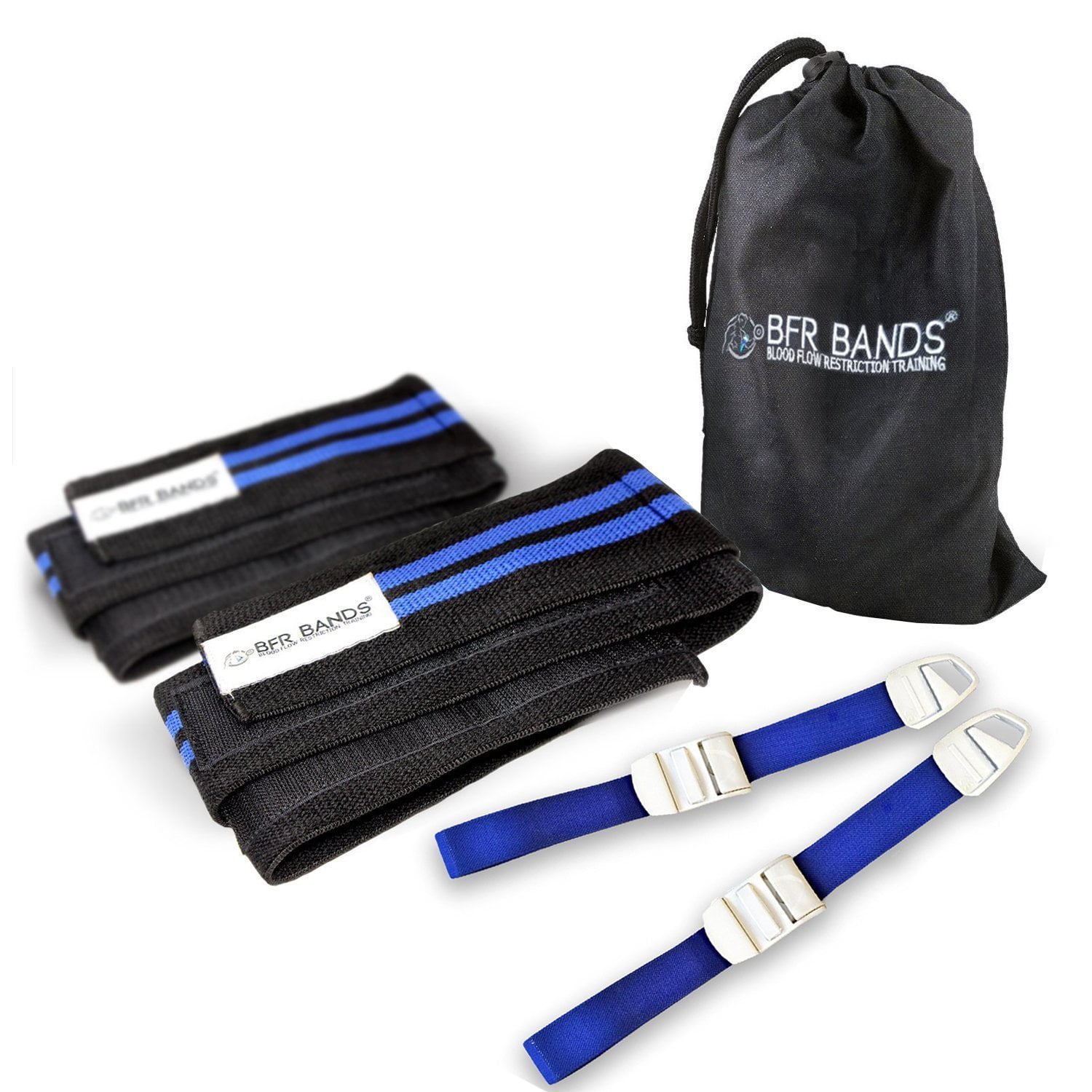 BFR BUNDLE, Double Wrap Occlusion Training Bands For Legs & Calves