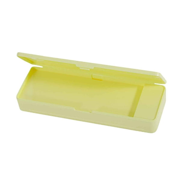 pstuiky Estuche para material escolar, organizador de lápices, estuche multifuncional y creativo de plástico transparente
