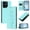Mint, variant on Allytechgroup Flip Phone Case for Motorola Moto G (2026) with Card Slots, PU Leather Protective Rugged RFID Blocking Slim Fit Non-Slip Shockproof Bumper for Women Men, Mint