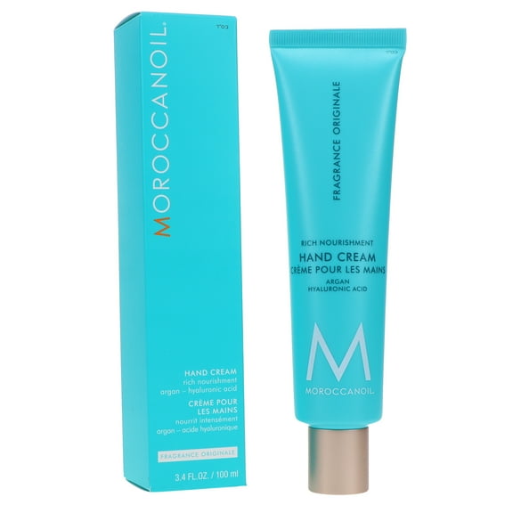 Moroccanoil Hand Cream Argan Oil with Hyaluronic Acid 3.4 oz