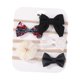 thumbnail image 1 of Conjunto de 5 diademas con lazo para bebé, de nailon flexible y , para recién nacidos de 3 a 6 meses. estilo C, 1 of 9
