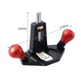 thumbnail image 3 of Handheld Router Plane Quick Adjust Depth with Depth Stopper Grooves Mortise, 3 of 9