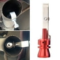 thumbnail image 6 of Meoldis Universal exhaust whistle Resonator - Aluminum Alloy turbine sound Simulator Motion exhaust tip accessory (Red, 4.72 "XL), 6 of 7