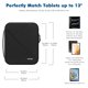 thumbnail image 2 of Funda para tablet MoKo de 13 pulgadas para iPad Air M3 2025, color negro, 2 of 6