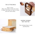 thumbnail image 2 of Bread Slicer, Bread Bake Bread Slicer Cutter, Foldable Bread Slicer Compact Bread Slicing Guide,Kitchen Accessories,Bread Machine Bread Maker for Homemade Bread Bagel Loaf Sandwich, 2 of 5