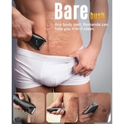 Groin Hair Trimmer for Men,Pubic Hair Trimmer for Men,Body Trimmer for Men Ball Trimmer Men No Nick (CF-SMJ-US004)