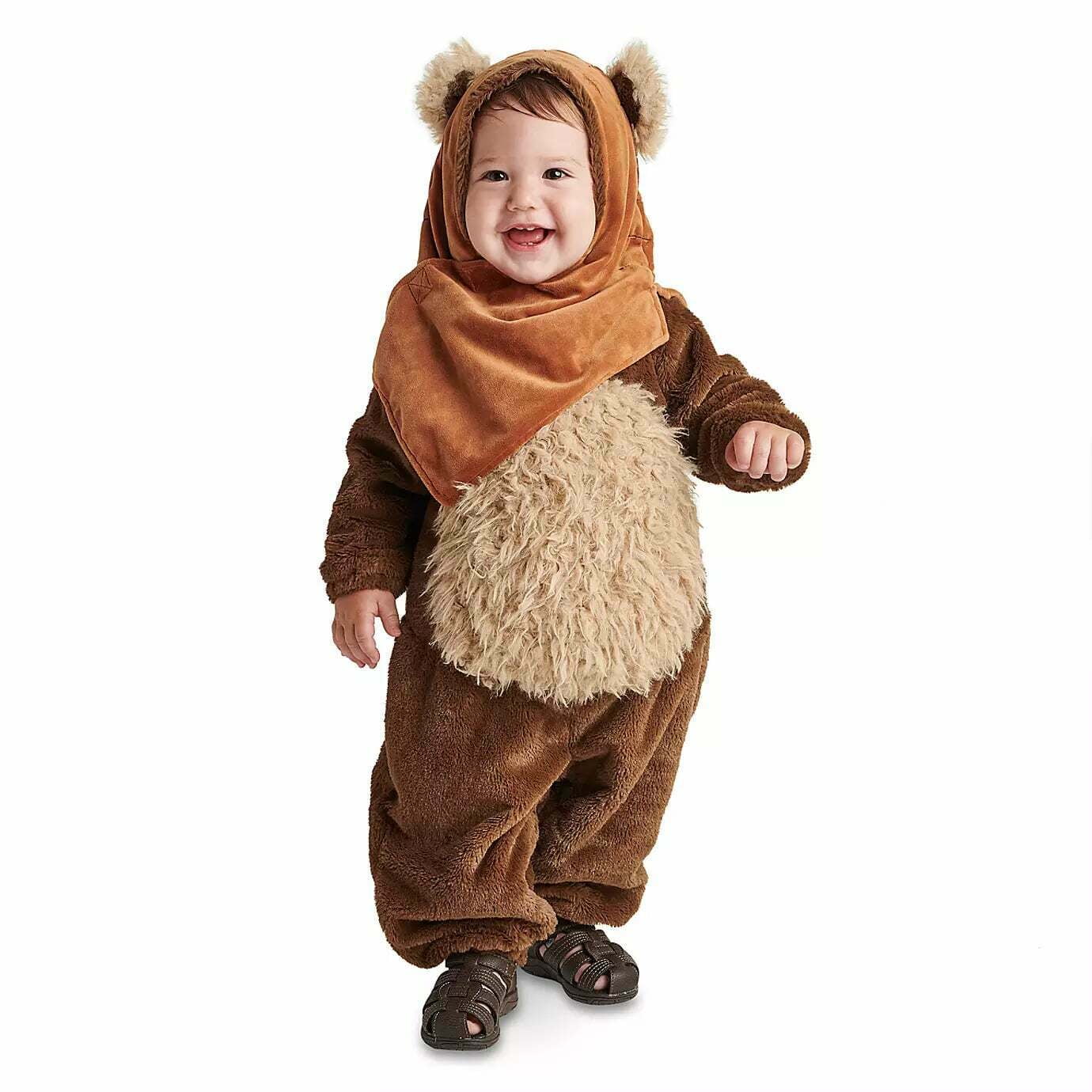 Disney Star Wars Infant Plush Ewok Wicket Halloween Costume Baby Family Group 