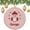 Pattern-6, variant on Personalised Winter Owl Ornament Personalized Gifts 3" Circle Ceramic Ornament Xmas Tree Decorations Flat Circle Ceramic Ornament Christmas Ornament for Family Sister Friend