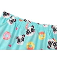 thumbnail image 5 of Topgal Girl Sleeveless Panda Pajamas for Girls Soft Summer Pjs Set Donut Tank Top and Cartoon Shorts Jammies Size 12, 5 of 6