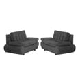 thumbnail image 1 of Sala Bali 2 Piezas (Love Seat, Love Seat) Gris Oxford, 1 of 8