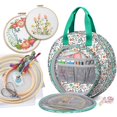 thumbnail image 1 of Bolsa de bordado FINPAC Spring Bloom con bolsillos, 1 of 7