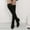 Black, variant on Ichuanyi Womens Shoes Women's Fashion Casual Pointed Toe Long Knee High Boots Square Heels Shoes