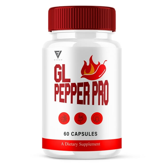GL Pepper Supplement, GLPepper Premium Keto Capsules (60 Capsules)