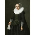 thumbnail image 2 of Nicolaes Eliasz. Pickenoy 11x14 Gold Ornate Wood Frame and Double Matted Museum Art Print Titled - Portrait of a Lady (1633), 2 of 4