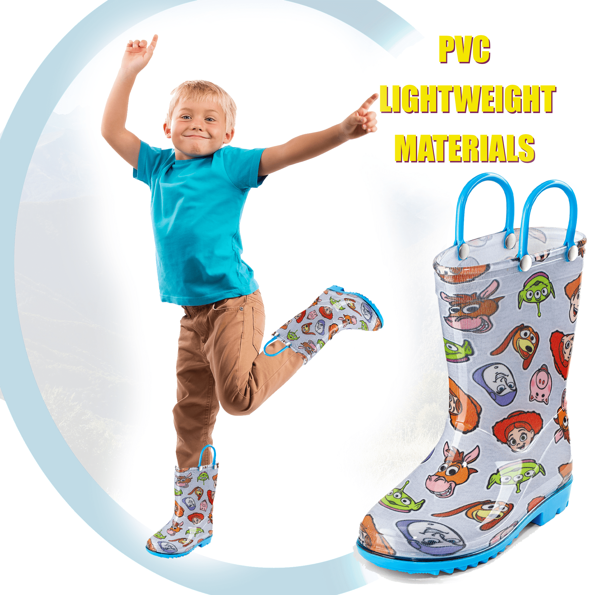 Woody hotsell rain boots