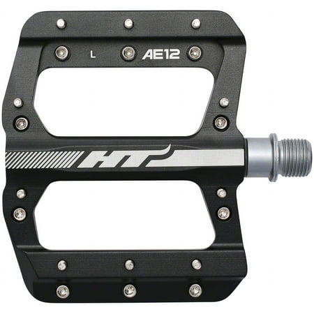 HT AE12 BMX Platform Pedals 9/16  Axle Aluminum Body 20 Replaceable Pins Black price history on PriceWatchPro