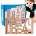 thumbnail image 1 of Maytalsory Digit Blocks Wooden Building Blocks For Mathematical Potential: Kids Learning Educational Toys For Children Aged 3 Kids Toys, 1 of 6