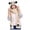 A-Beige391, variant on Yuanlong Womens Winter Hat 3 In 1 Panda Ear Plush Fleece Hat Scarf Glove Set Warm Cozy Windproof Sweet Casual Stylish Headwear