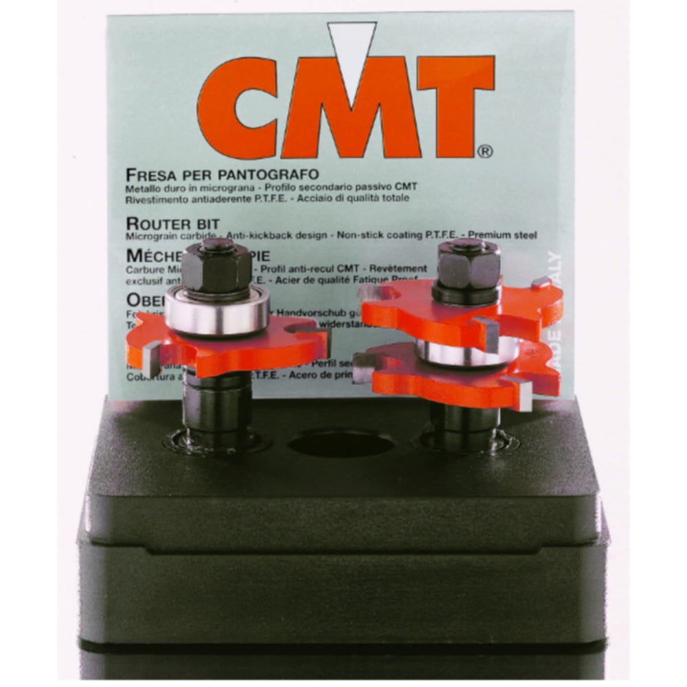 CMT 800.626.11 Router Bit Set,Steel,2 Pcs.