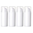 thumbnail image 2 of Lotion Containers Empty Pump Dispenser Bottle Pump Bottle Dispenser Empty Plastic Pump Bottles Dispenser Lotion Containers For Massage Oil Liquid Soap Shampoo Lotion Hand White 4pcs, 2 of 9