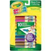 ELECTRONICSCLUB Crayola Color Wonder 10 Mini Markers Classic Colors