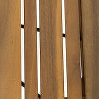 Euroco Foldable Acacia Wood Outdoor Side Table with Slatted Top, No Assembly Required