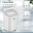 thumbnail image 3 of Humidifiers, 3L Humidifier for Bedroom (Lasts Up to 20 Hours), Air Humidifier with Color Changing Night Light for Home Office, 3 Mist Modes,2 Nozzles,Auto Shut Off, 3 of 5