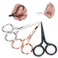 thumbnail image 4 of Small Scissors, Portable Lightweight Vintage Scissors High Hardness Widely   for Sewing for Embroidery for Eyebrow Shaping, 4 of 7