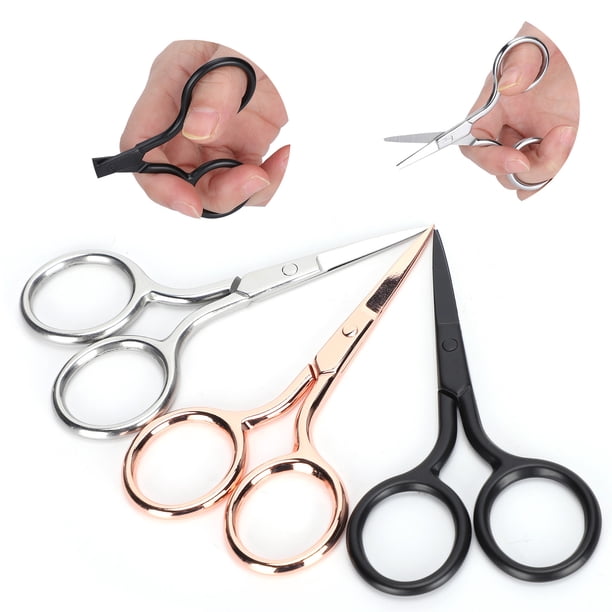 TIJERAS VINTAGE, LARGA VIDA ÚTIL Conveniente para USAR Pequeñas Tijeras Prácticas y útiles para coser para bordado para la formación de cejas