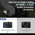 thumbnail image 2 of Adaptador de audio HBIHGHHONG de 3,5 mm para DJI Osmo Action 5Pro/4, 2 of 8