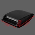 thumbnail image 3 of Car Decorative Hood Scoop Resin Air Flow Intake Scoop for Accessory Black, 3 of 9