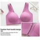 thumbnail image 3 of Sexy push up mujeres más el tamaño de encaje sujetador sin costuras inalámbrico hermosa espalda ajustable bralette reunido sin rastros y anillo de acero ropa interiorpangjing, 3 of 4