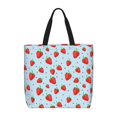 thumbnail image 1 of Balery Strawberry Bolsa de Mano para Mujeres con Cremallera, Bolsa de Gimnasio con Compartimentos, Bolsa para Laptop, Bolsa para Trabajo, 1 of 7